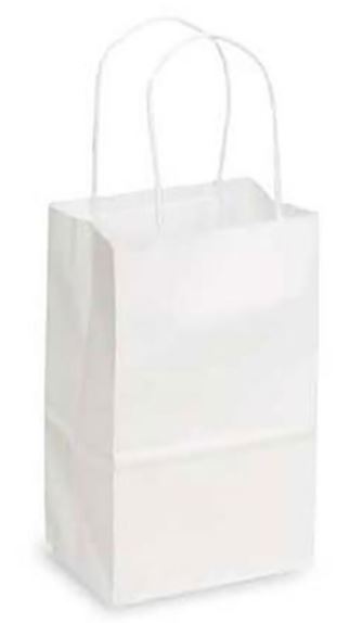 Recycled White Shopping Bag