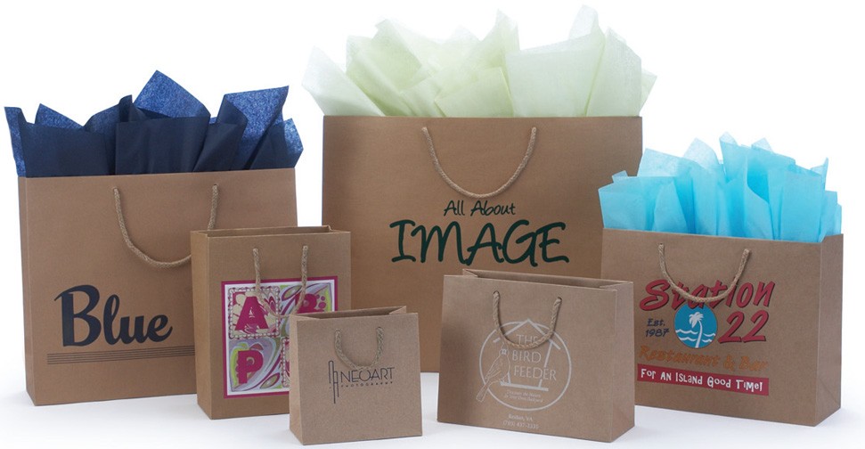 Kraft European Shopping Bags