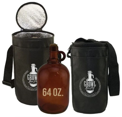 64 oz Growler Carry Bag
